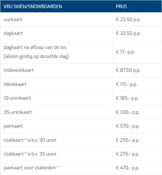 Complete Prijslijst Sept 2021 Tm Aug 2022 Complete Prijslijst Sept 2021 Tm Aug 2022