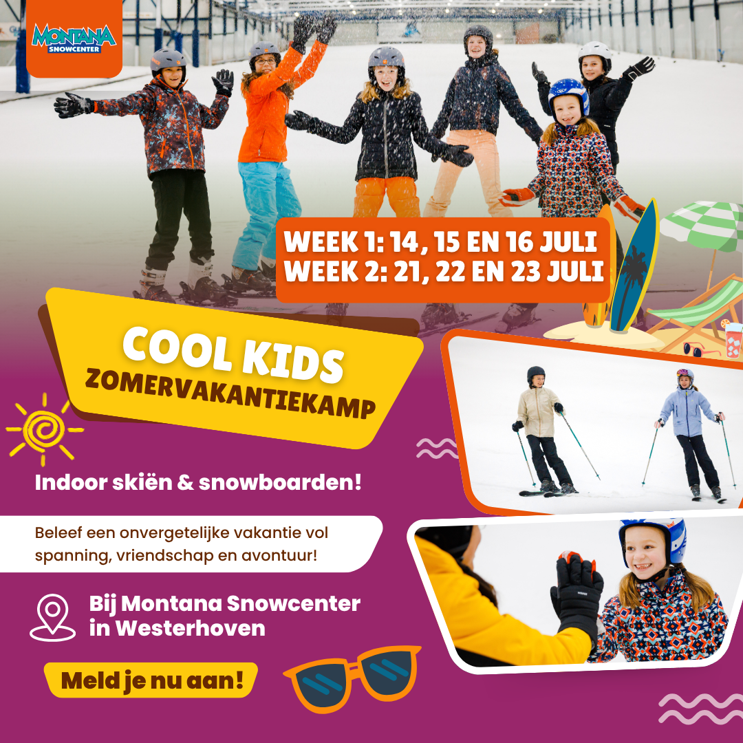 Cool Kids Summer Vacation Camp Instapost Square