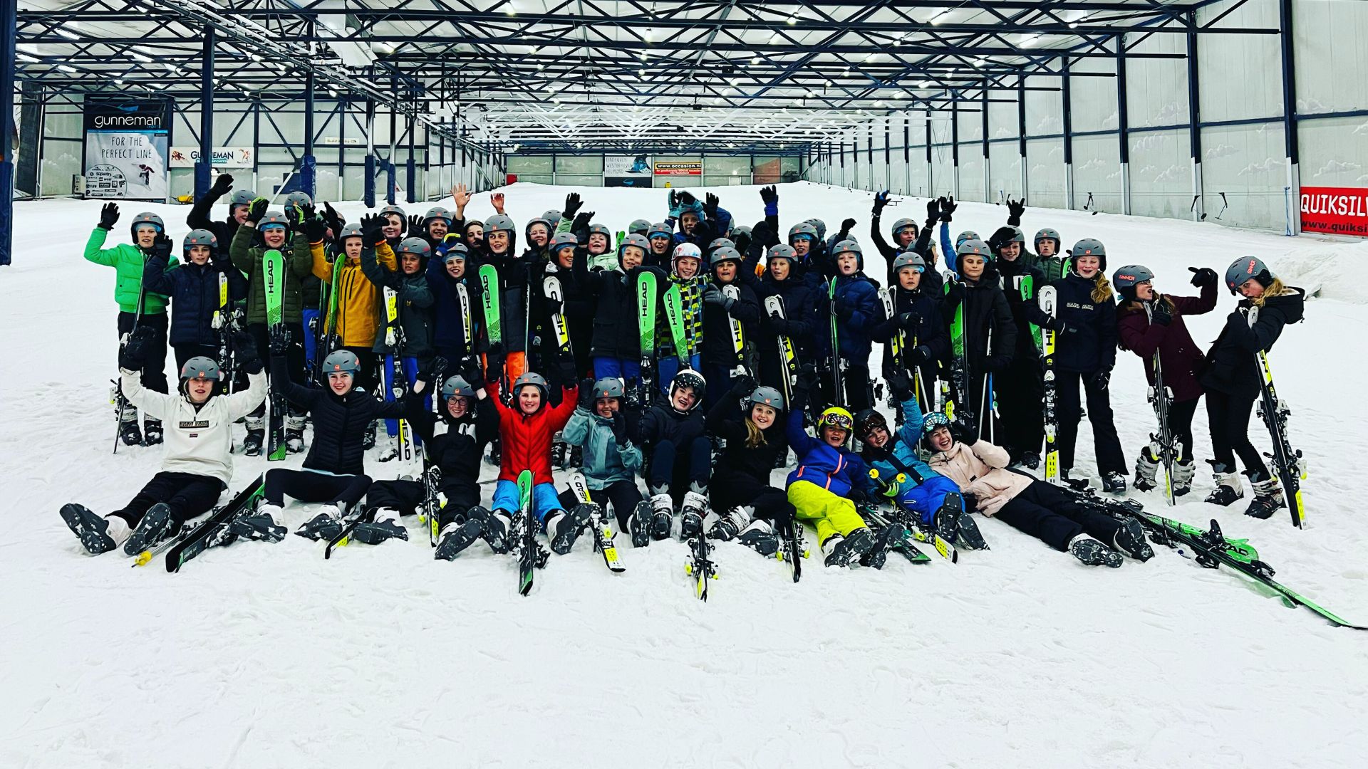 Class went skiing at Montana Snowcenter with the field trip.