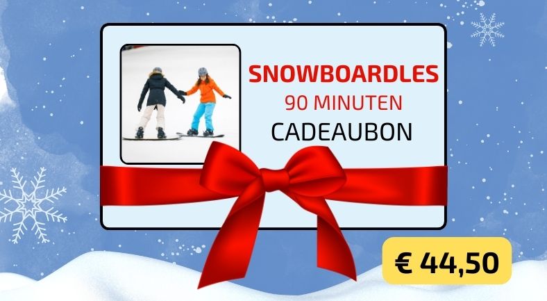 Snowboardles vouchers van 90 minuten om aan iemand te geven van Montana Snowcenter.