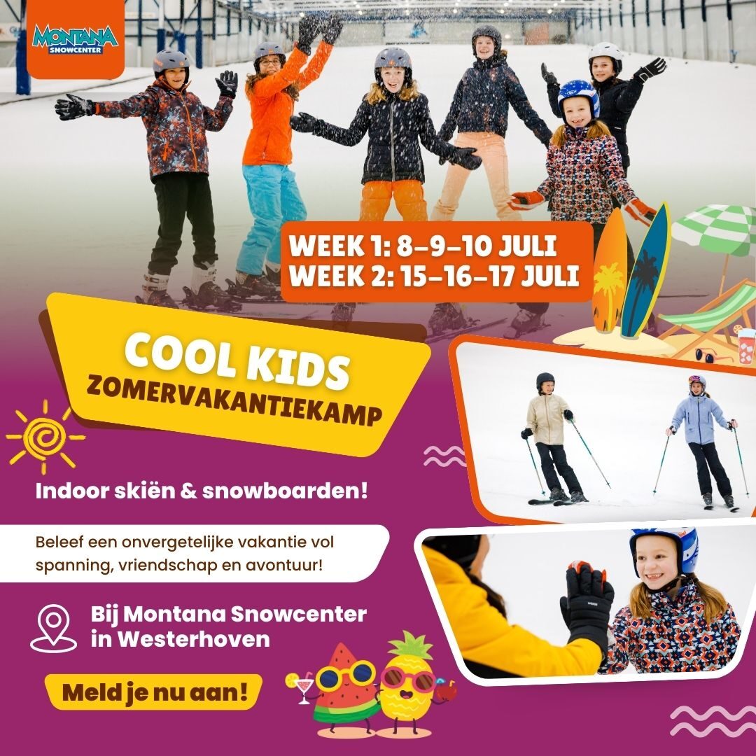 Cool Kids Zomervakantie Kamp Instapost Vierkant JPG