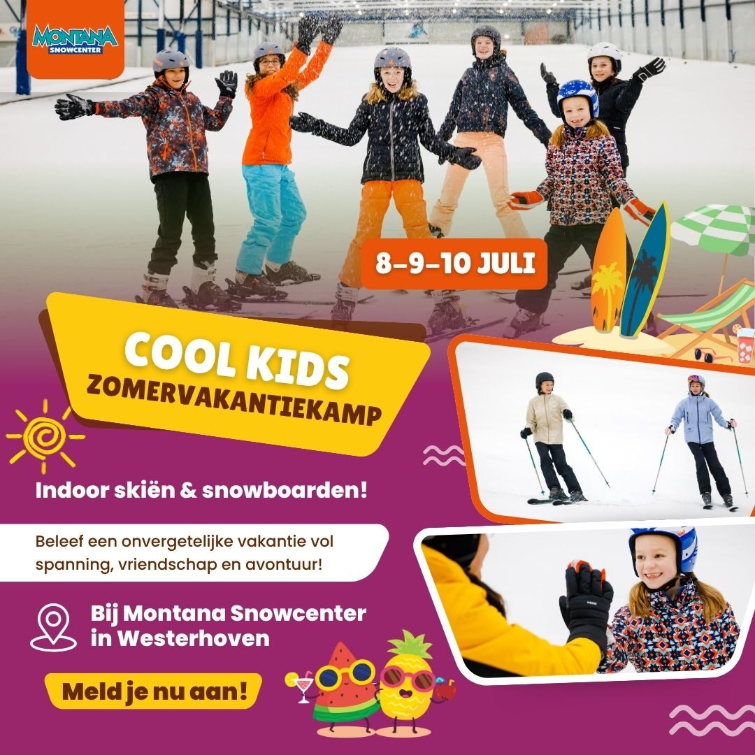 Cool Kids Summer Vacation Camp Instapost Square