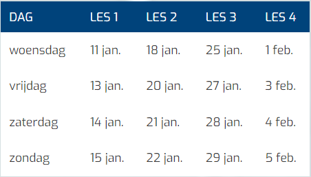 Kindercursus 4 Kindercursus 4