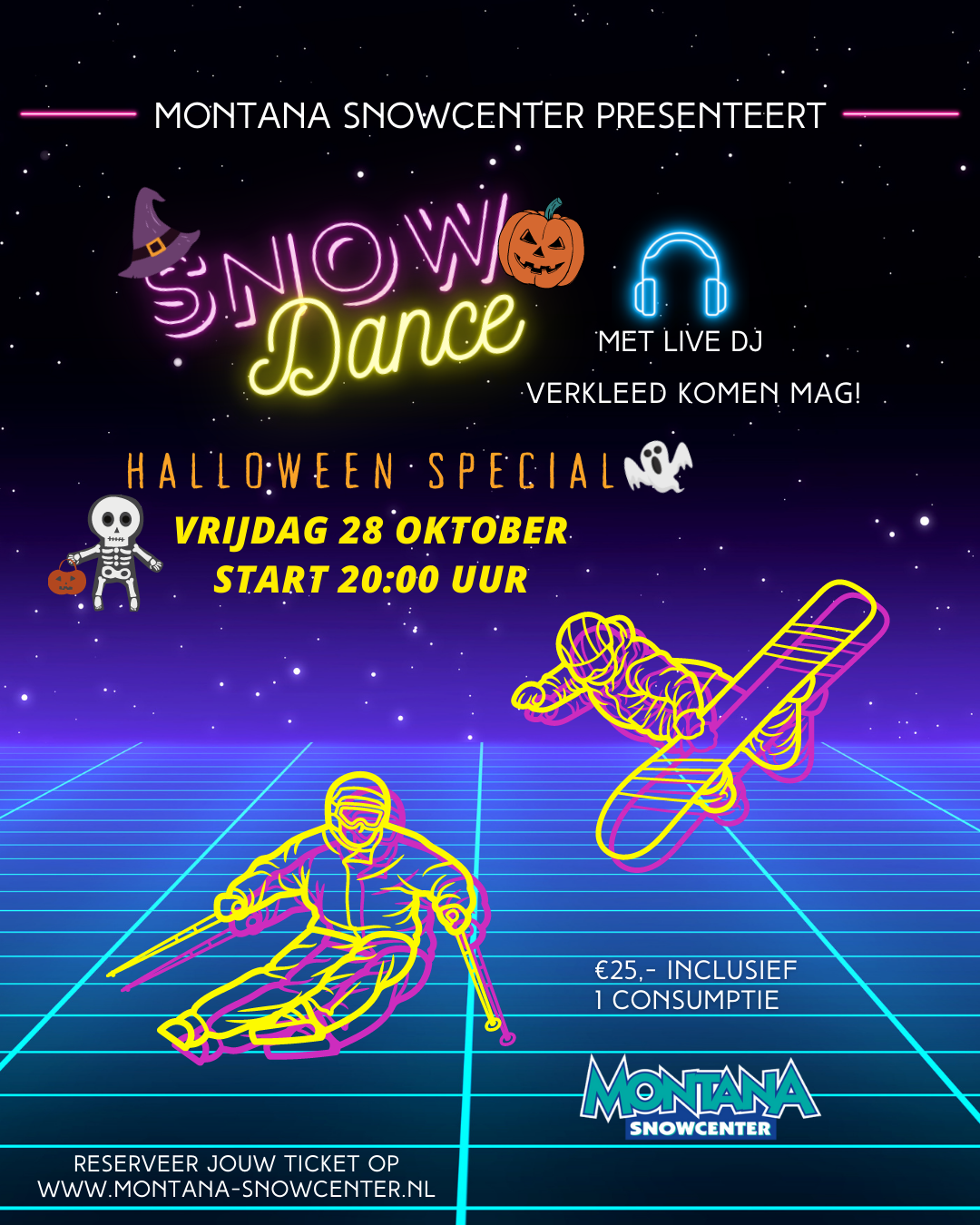 Snow Dance 28 Oktober Halloween Special
